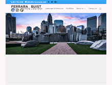 Tablet Screenshot of ferrara-buist.com